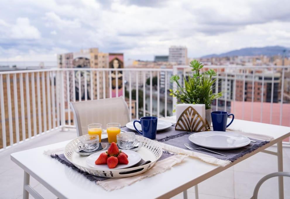 Sea Views Penthouse City Center Málaga Exterior foto